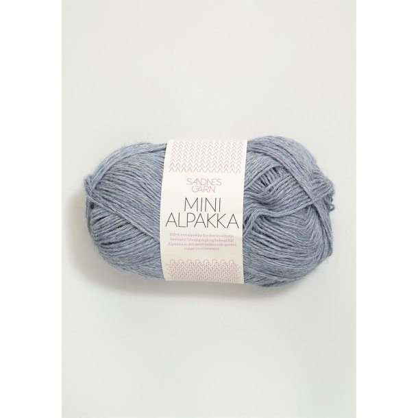 Mini alpakka, Lysbl� meleret